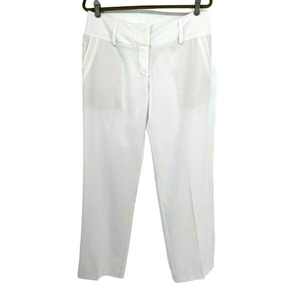 Adidas White Pants Climalite Golf Size 10 - Picture 1 of 12